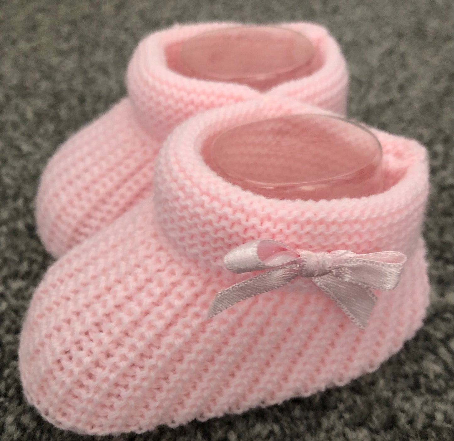 Newborn Knitted Baby Bootees