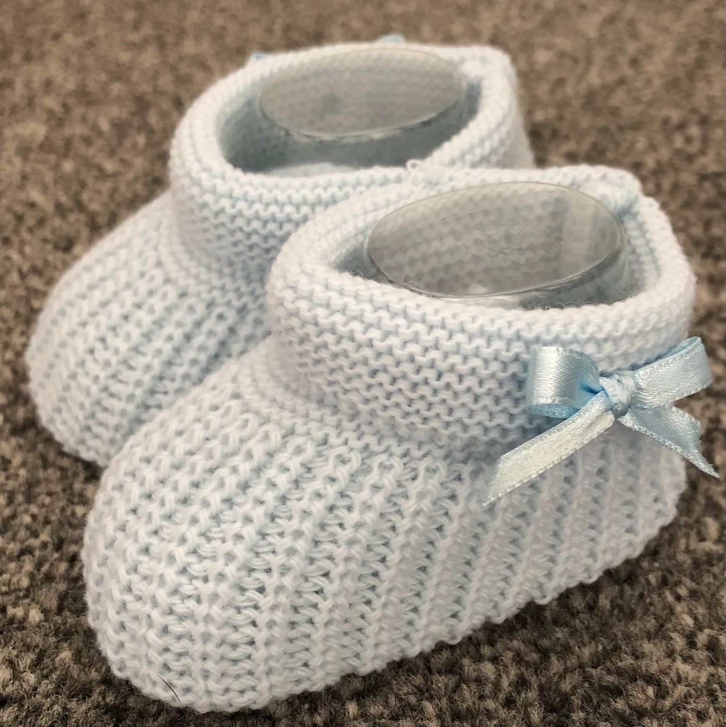 Newborn Knitted Baby Bootees