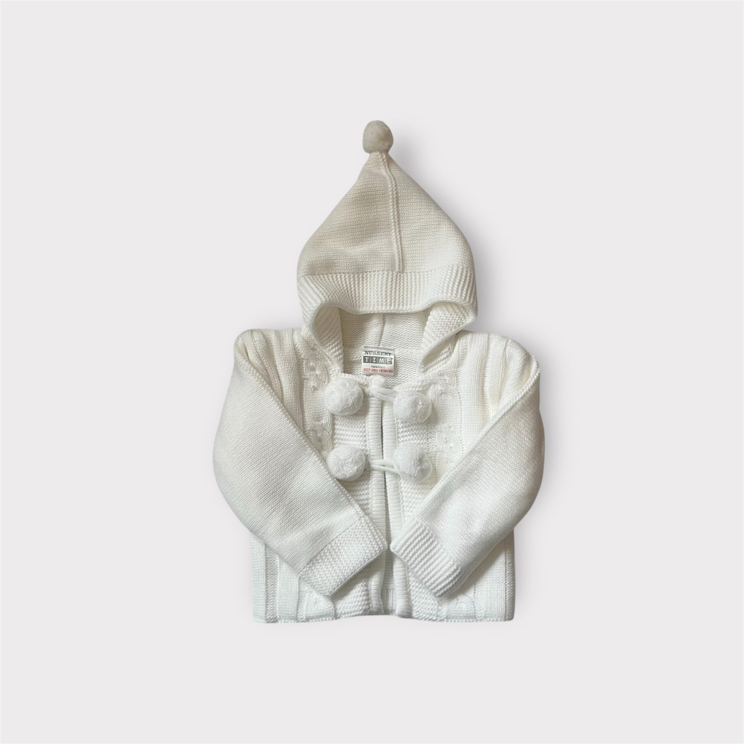 Pompom Hooded Jacket