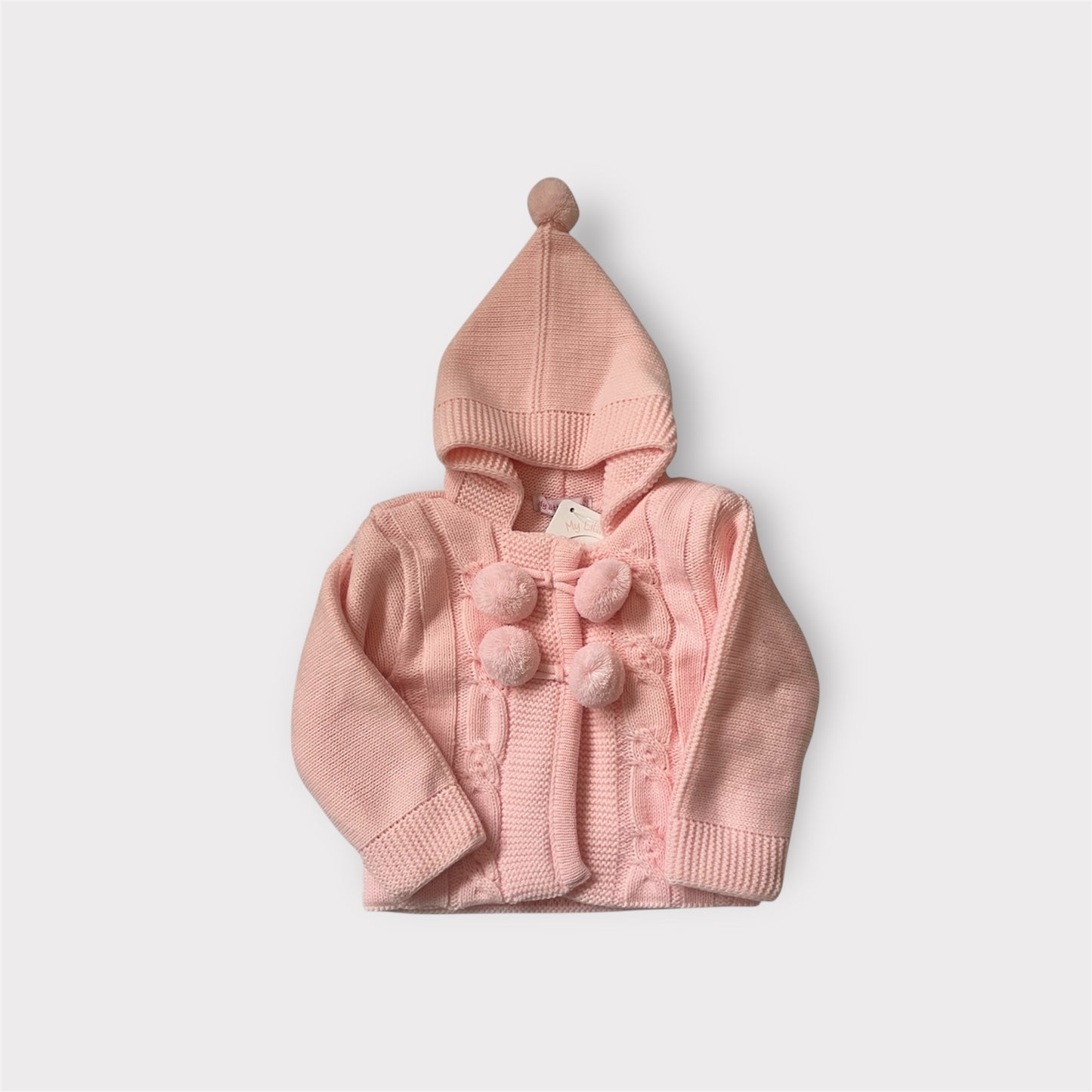 Pompom Hooded Jacket
