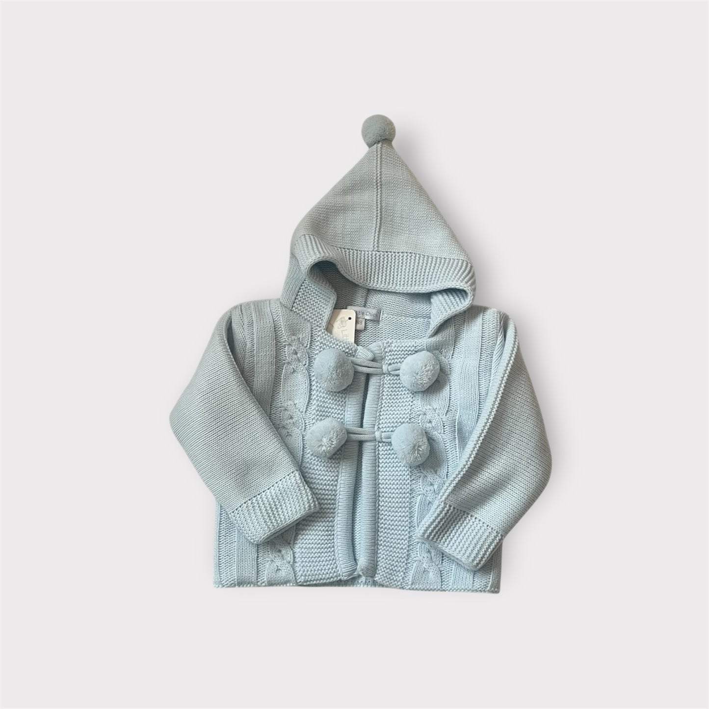 Pompom Hooded Jacket