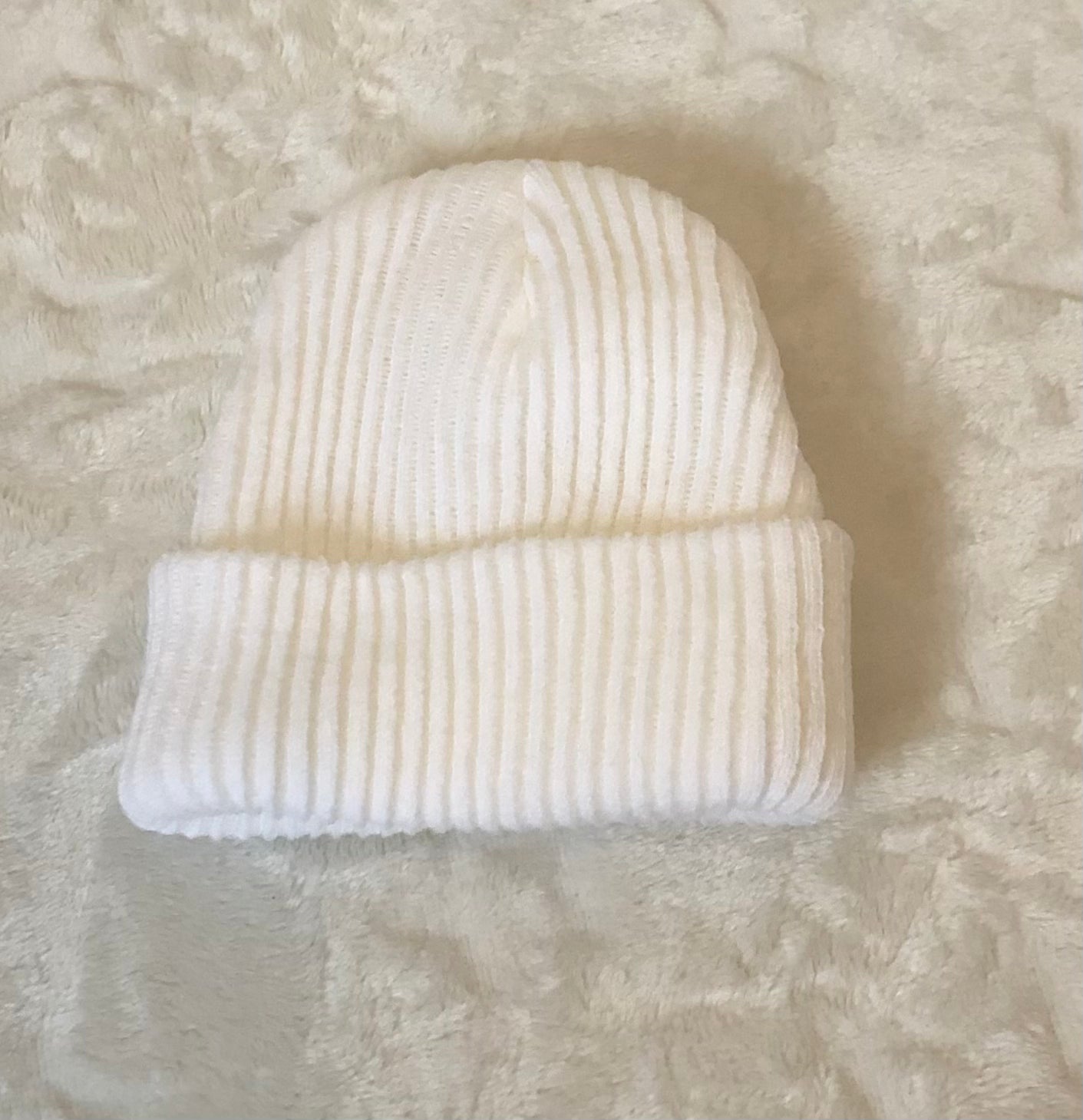 Newborn Baby Hat (can be embroidered)